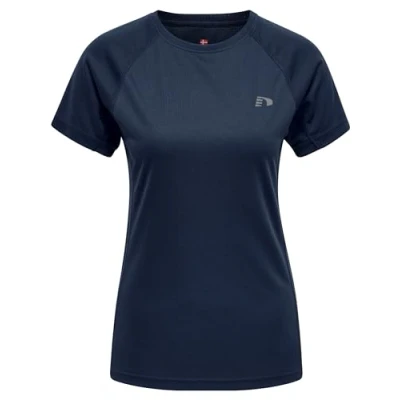 Afbeelding van Newline Core Running Shirt Dames donkerblauw maat L