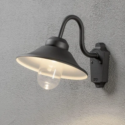 Afbeelding van Konstsmide Vega 564 750 LED buitenlamp (wand) Energielabel: F (A G) vast ingebouwd 8 W Zwart