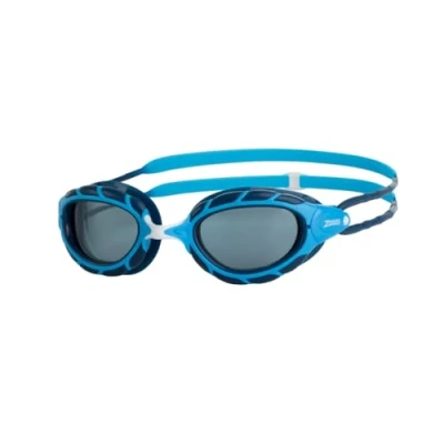 Afbeelding van Zoggs Predator junior goggle Light Blue blae tint smoke