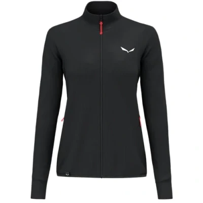 Afbeelding van Salewa PUEZ Waffle Jacket Fleecejas, Dames, Maat: 36, Black out