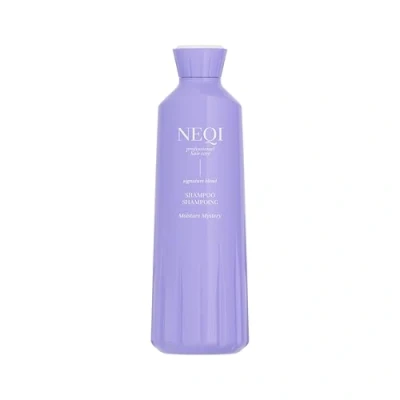 Image de NEQI MOISTURE MYSTERY Shampooing 330ml Soin Hydratant avec Extrait d’Algues, Sans Sulfates, Vegan, Pour Tous Types de Cheveux, Nettoyage Doux, Fabriqué en Italie