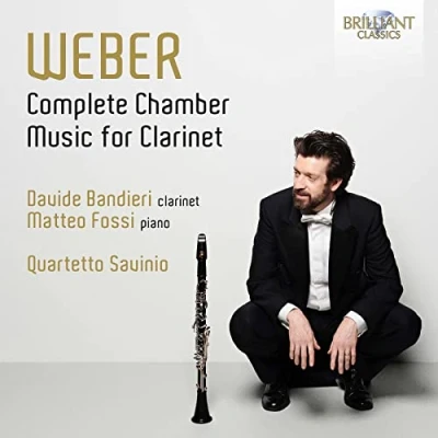 Afbeelding van Davide Bandieri Weber: Complete Chamber Music For Clarinet (CD)