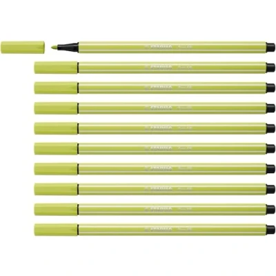 Afbeelding van Stabilo Viltstift pen 68/14 m vleugje limoen 1 stuk 10 stuks