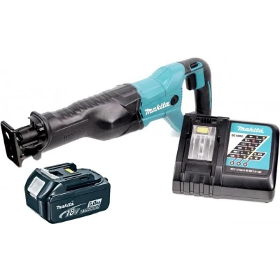 Afbeelding van Makita DJR186RT Accu reciprozaag Incl. accu, lader, koffer 18 V 5 Ah