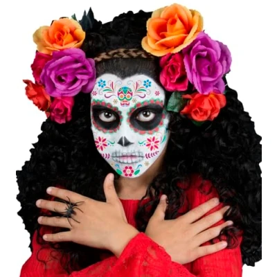 Afbeelding van Fiestas Guirca Catrina schmink stencil