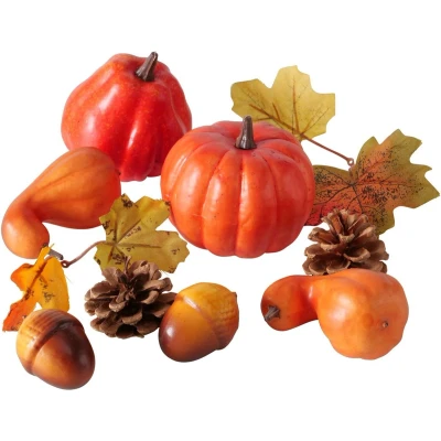 Afbeelding van Decoratieset herfst 9 dlg