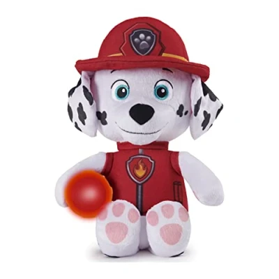 Afbeelding van Paw Patrol, Marcus knuffel om te knuffelen met zaklamp en geluidseffecten, voor kinderen vanaf 3 jaar