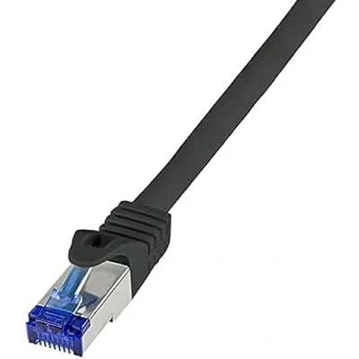 Afbeelding van LogiLink C6A063S RJ45 CAT 6A S/FTP 3.00 m Zwart 1 stuk(s)