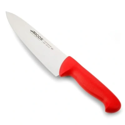 Afbeelding van Arcos 2900 Serie Chefmes 20 cm Rood