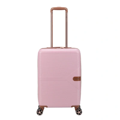Afbeelding van Decent Stella Handbagage Koffer 55 cm 37 Liter TSA Slot Roze