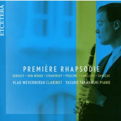 Afbeelding van Vlad Weverbergh &amp; Yasuko Takahashi Première Rhapsodie (CD)