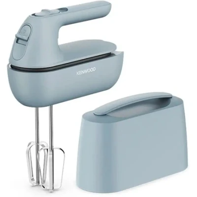 Afbeelding van Kenwood Quickmix GO handmixer HMP40.000GY Grijs Alles in één opbergsysteem Geïntegreerde maatlepel 350W 5 snelheden en slow start 30% gerecycled plastic [onderdeel collectie]