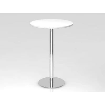 Afbeelding van hjh OFFICE PRO Bistro H80R C Systeem conferentietafel Wit / Chroom