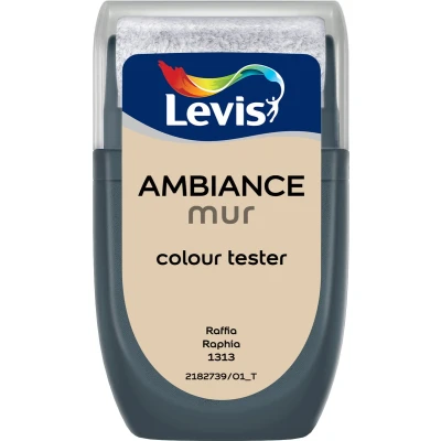 Afbeelding van Levis verf Ambiance mur mat tester 30ml raffia