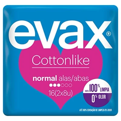 Afbeelding van Normaal Maandverband met vleugels Cottonlike Evax