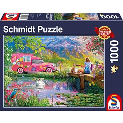 Afbeelding van Schmidt Spiele 57382 Vrede op aarde, puzzel 1000 stukjes
