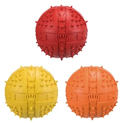 Afbeelding van Trixie Natuurrubber Bal Roze 9 cm