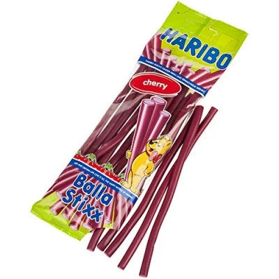 Afbeelding van Haribo Balla Kers Sticks 200 Gram