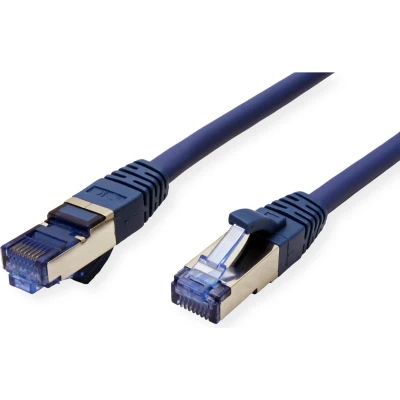 Afbeelding van VALUE Patchkabel Kat.6A (Class EA) S/FTP (PiMF), LSOH, blauw, 7 m