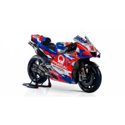 Image de Véhicule Maisto 1/18 Moto GP Racing Ducati Pramac 5 Johann Zarco
