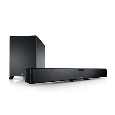 Afbeelding van Teufel CINEBAR PRO High end bluetooth soundbar met draadloze subwoofer HDMI Zwart