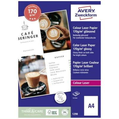 Afbeelding van Avery Zweckform Superior Laser Paper 1298 Laserprintpapier DIN A4 170 g/m² 200 vellen Wit