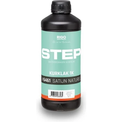 Afbeelding van Kurklak 1K #6461 satijn naturel 1 ltr
