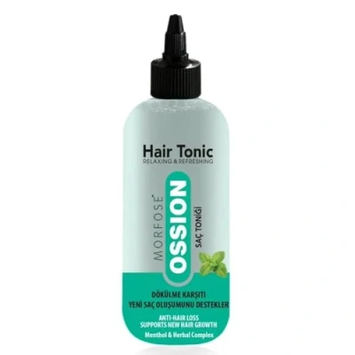 Afbeelding van Morfose Ossion Verfrissende plantaardige tonic voor haar, 300 ml, anti haaruitval, bevordert de haargroei, met menthol en kruidencomplex