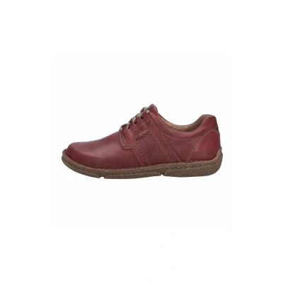Afbeelding van Josef Seibel Neele Sportieve veterschoenen, Dames, Maat: 37, Bordeaux Leer