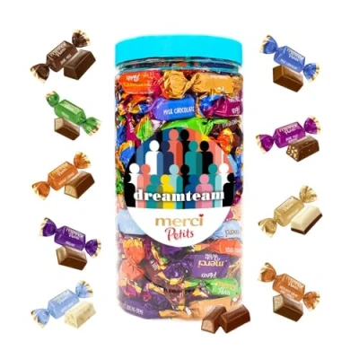 Afbeelding van merci Petits chocolade pralines &quot;Dreamteam&quot; 700g