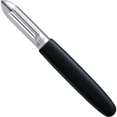 Afbeelding van Triangle Professionele Dunschiller 18 cm Dubbelzijdig RVS Zwart