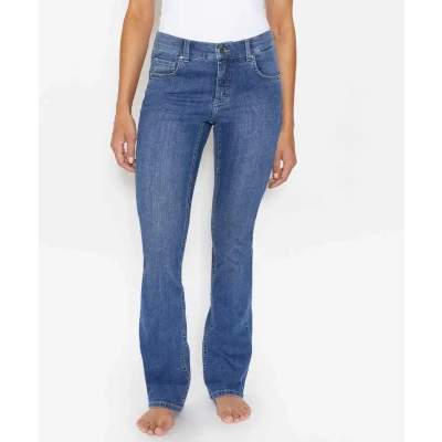Afbeelding van Angels LENI Imstil Bootcut jeans, Dames, Maat: 36x29, Blau
