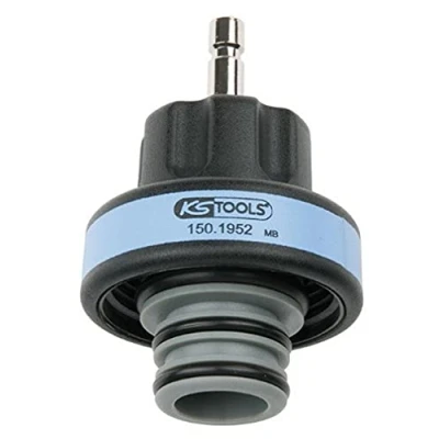 Afbeelding van KS Tools, Voertuig gereedschap, Adapter voor koelsysteem M50 x 3,0, lichtblauw
