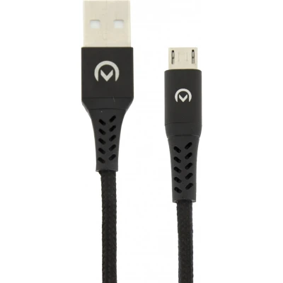 Afbeelding van Mobilize Strong Nylon Cable USB to Micro 1m. 12W Black