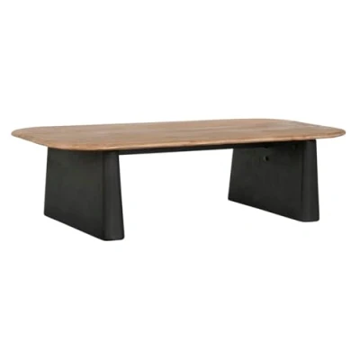 Afbeelding van Hoofdtafel Home ESPRIT Zwart Natuurlijk 120 x 60 32 cm