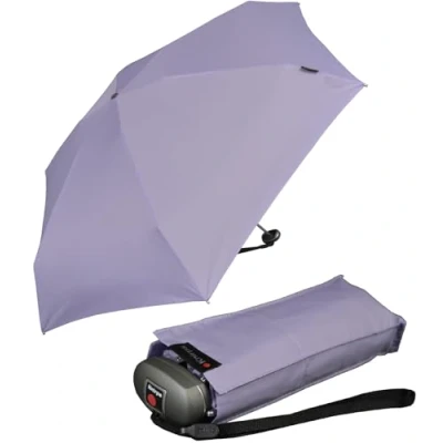 Afbeelding van Knirps Reiszakparaplu, Lavendel, Compact en chic