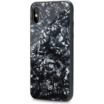 Afbeelding van Celly Telefoonhoes Pearl Voor Iphone Xs/x Zwart