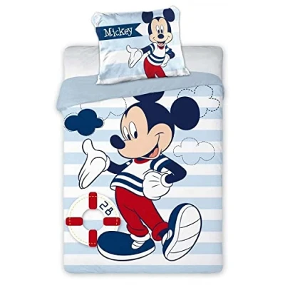 Afbeelding van Disney Mickey Mouse baby dekbedovertrekje 100 x 135 cm