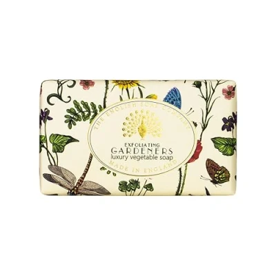 Afbeelding van The English Soap Company Sheaboter peeling zeep in vintage stijl, 190 g