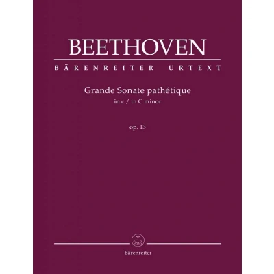 Afbeelding van Beethoven, L. van Grande Sonate pathétique in c klein op. 13