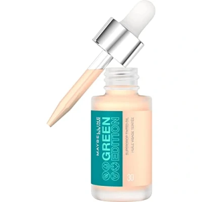 Afbeelding van Maybelline New York Superdrop Tinted DRY OIL Green Edition Foundation, Dames, Maat: 20 ml, 30