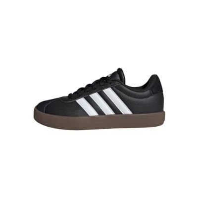 Afbeelding van adidas Vl Court 3.0 Kids Sneakers, uniseks, kinderen, Core Black / Cloud White Gum, 37 1/3 EU