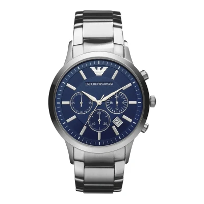 Afbeelding van Emporio Armani heren Horloge AR2448 in de kleur Zilver