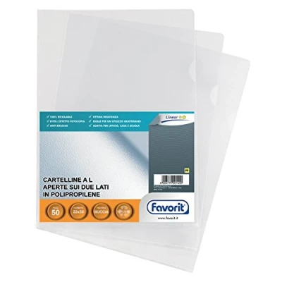 Afbeelding van Favorit Pratic, Polypropyleen (PP), Transparant, 220 mm, 300 mm