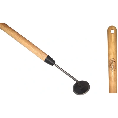 Afbeelding van De Wit Rondschoffel (discus) Met Essen Steel 1400 mm