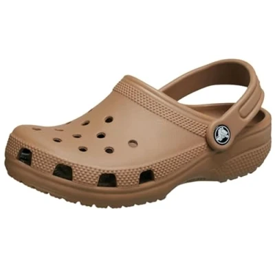 Afbeelding van Crocs Classic Clog T Klompen voor kinderen, uniseks, Melkchocolade