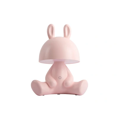 Afbeelding van Leitmotiv Tafellamp Bunny Roze 22x17x27cm Scandinavisch
