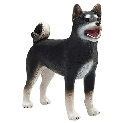 Afbeelding van Mojo Pets speelgoed Shiba Inu Zwart 387363