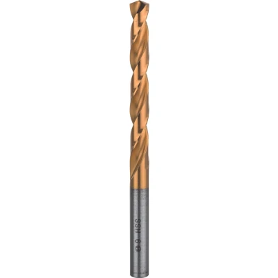 Afbeelding van Bosch Accessories 2608596741 HSS Metaal spiraalboor 9 mm Gezamenlijke lengte 125 TiN DIN 338 Cilinderschacht 1 stuk(s)