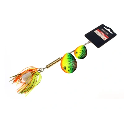 Afbeelding van Rozemeijer Dr Skirt Heavy Tandem Spinner Bladesize 5 &amp; 7 32g Size 3/0 Kleur : SFT